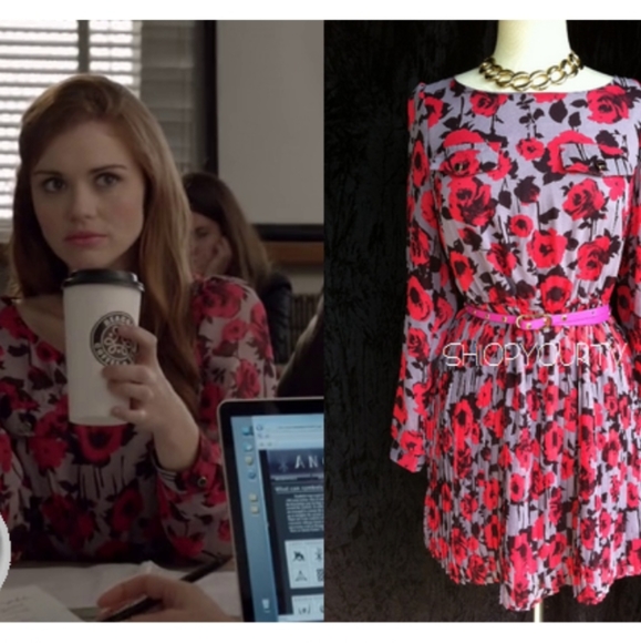 Xhilaration Dresses & Skirts - Xhiliration Purple & Pink Floral Dress